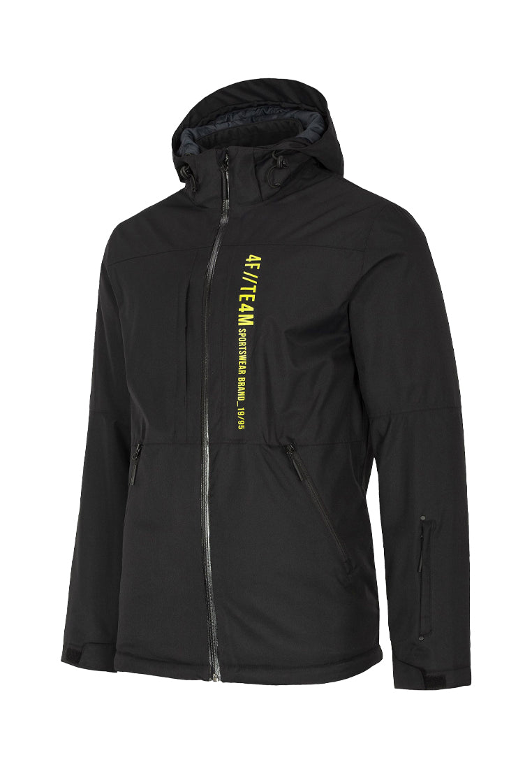 4F Herren Skijacke  schwarz SLIM FIT H4Z19-KUMN073