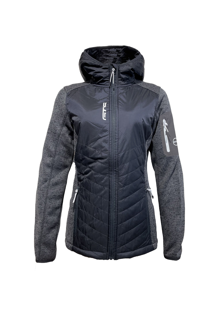 GTS Damen Hybridjacke mit Kapuze 407712L