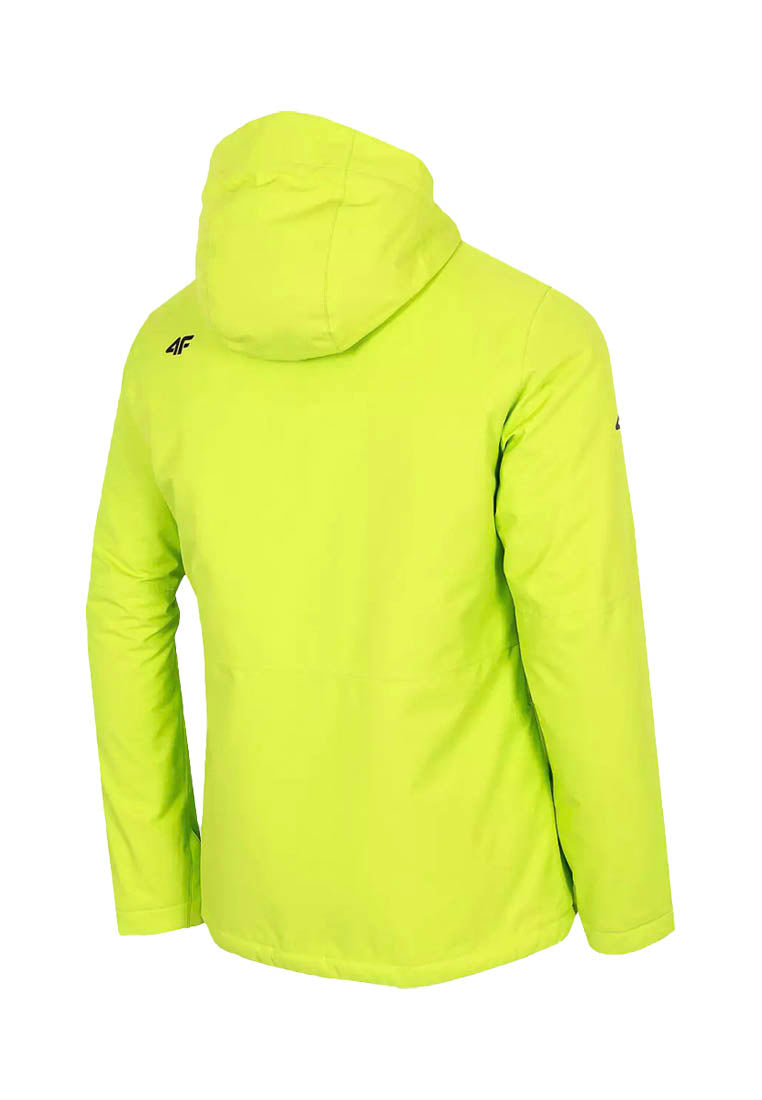4F Herren Skijacke  neon gelb SLIM FIT H4Z19-KUMN073
