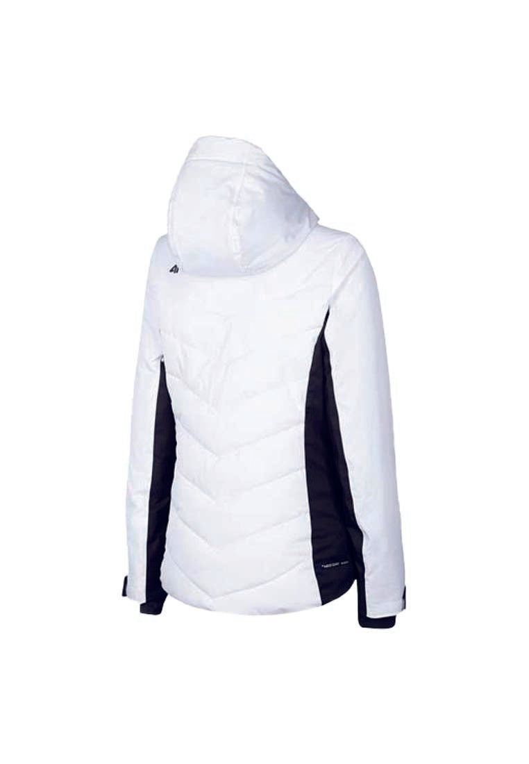 4F Damen Skijacke  weiß slim fit H4Z19-KUDN005