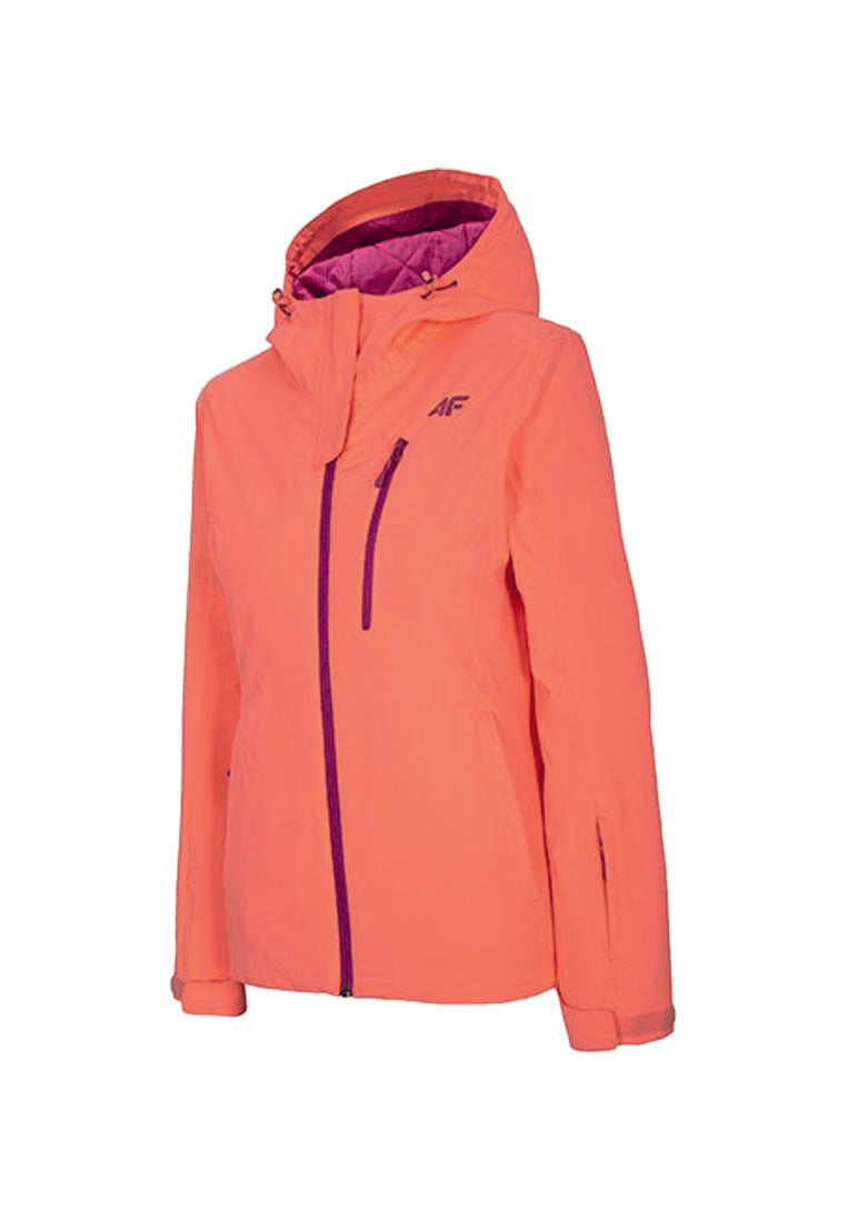4F Damen Skijacke lachs   slim fit H4Z20-KUDN003