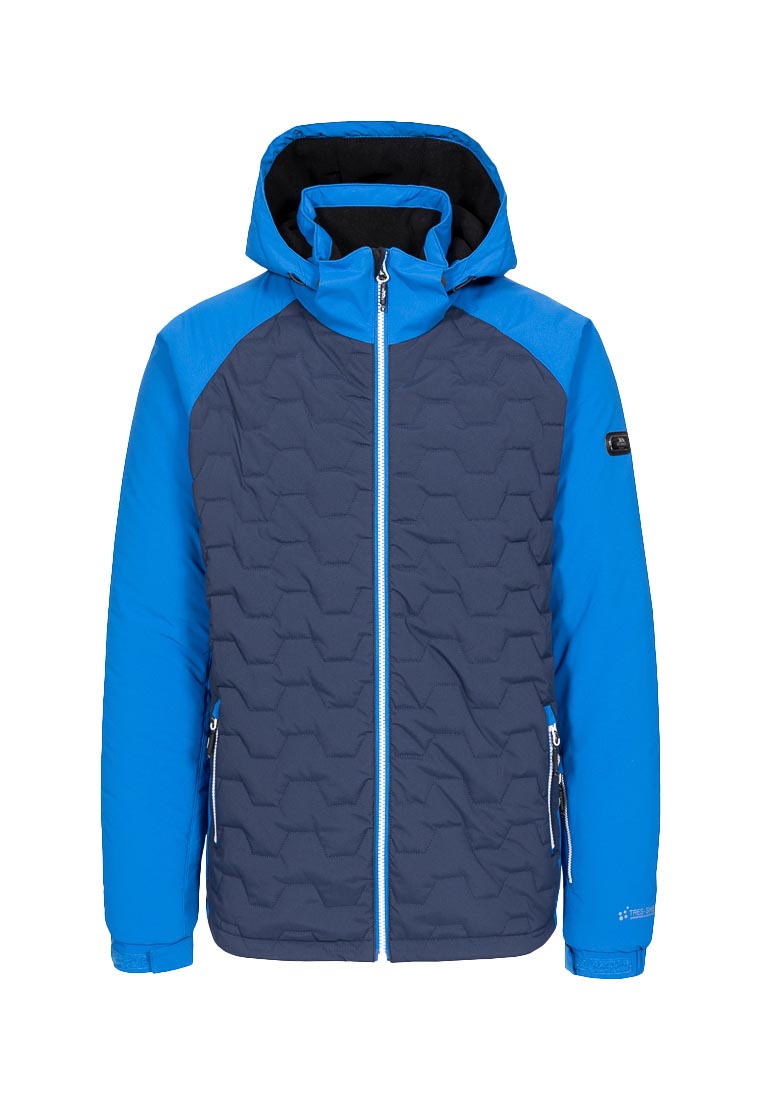 Trespass Herren Skijacke blau  mit Wattierung und Kapuze SAMSON