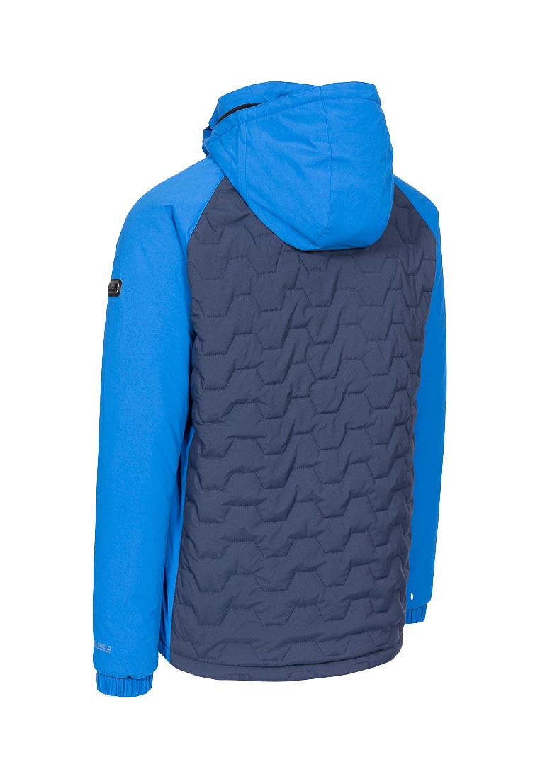 Trespass Herren Skijacke blau  mit Wattierung und Kapuze SAMSON