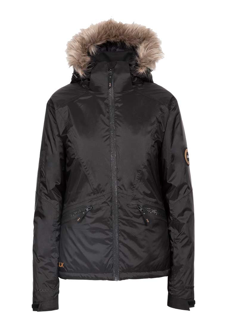 DLX Damen Skijacke mit Kapuze