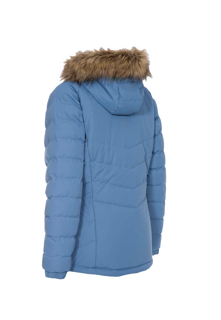 Trespass Damen Isolationsjacke mit Fell-Kapuze NADINA