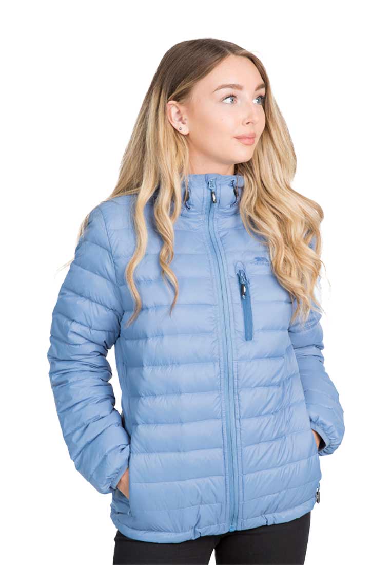 Trespass Damen Isolationsjacke ARABEL hellblau