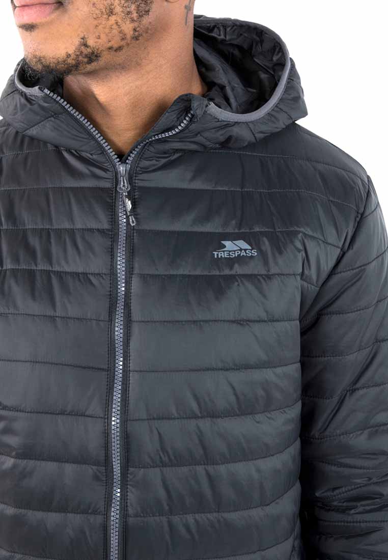 Trespass Herren Steppjacke mit Kapuze DUNBAR
