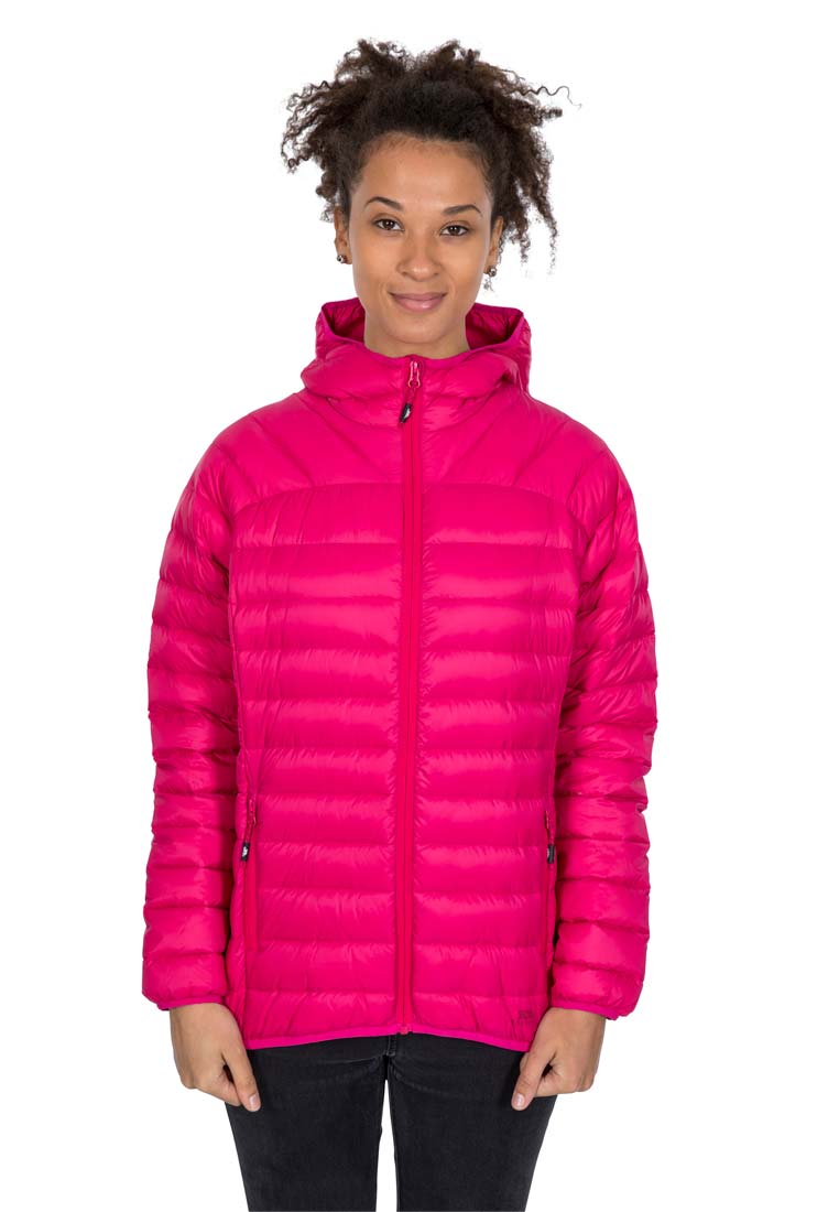 Trespass Damen Isolationsjacke mit Echtdaunenfüllung Trisha pink