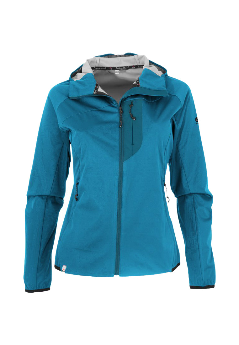 Maul Sport Herren  Softshelljacke mit Kapuze Wildbarren