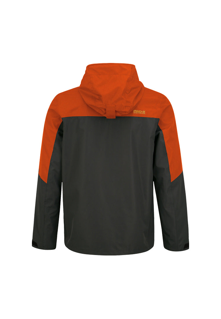 Pro X Herren Leicht Regenjacke mit kontrastfarbenem Innenfutter MASON