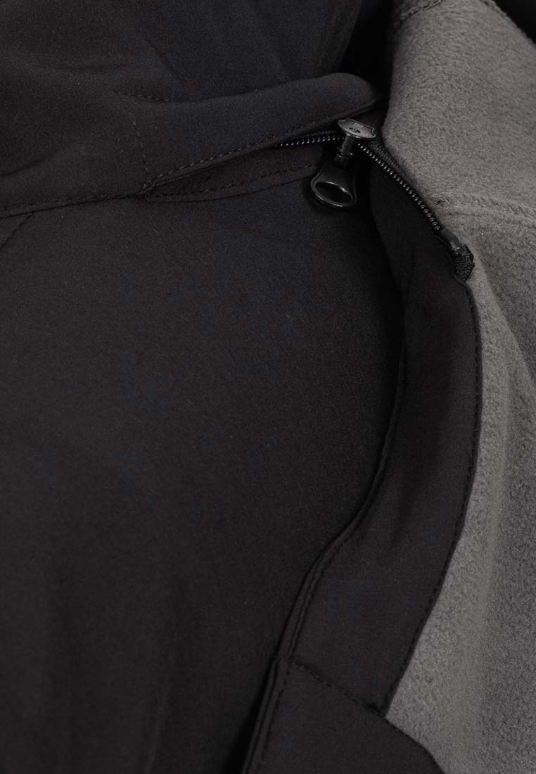 Ankerglut Herren Softshelljacke mit Kapuze 191111