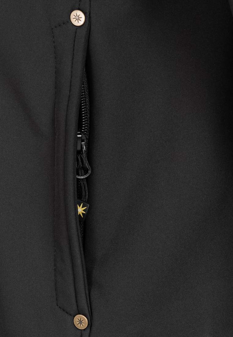 Ankerglut Herren Softshelljacke mit Kapuze 191111
