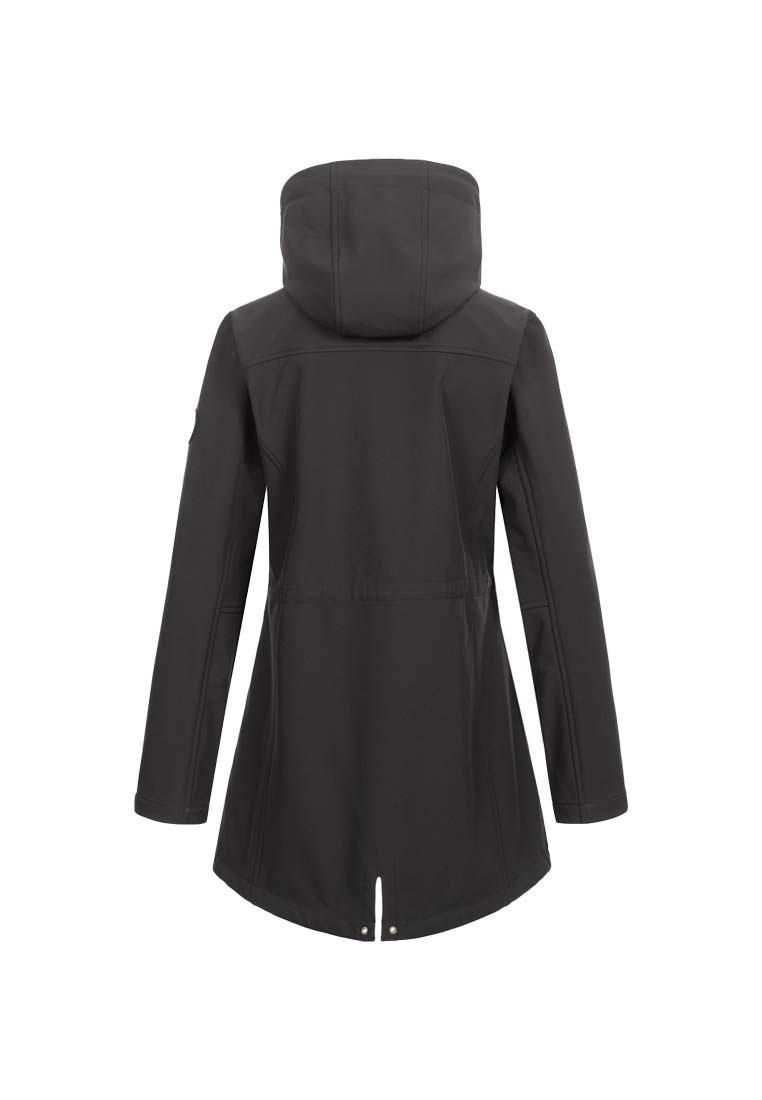 Ankerglut Damen Softshellmantel mit Kapuze 191112