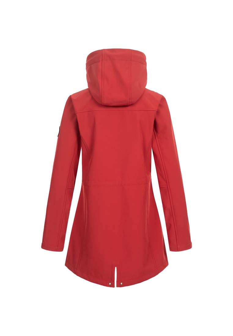 Ankerglut Damen Softshellmantel mit Kapuze 191112