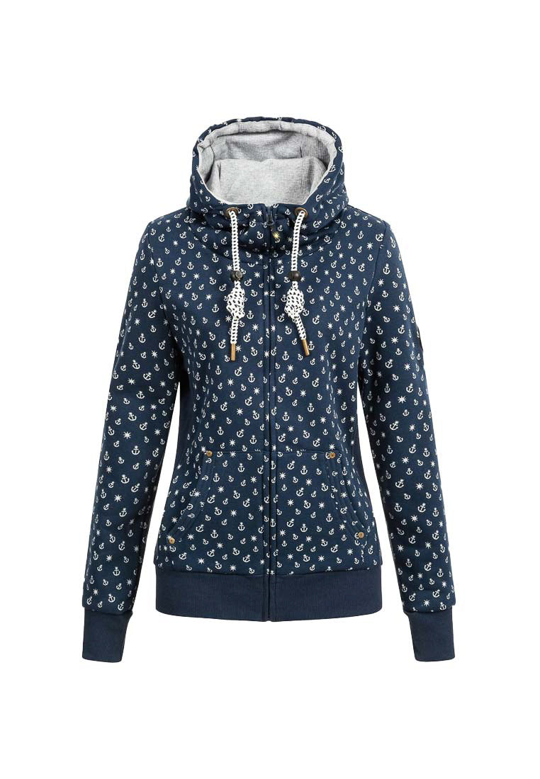Ankerglut Damen Hoodie mit Kapuze