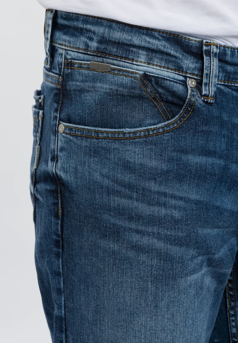 Cross Jeans Herren Jeans - Dylan  -mid blue