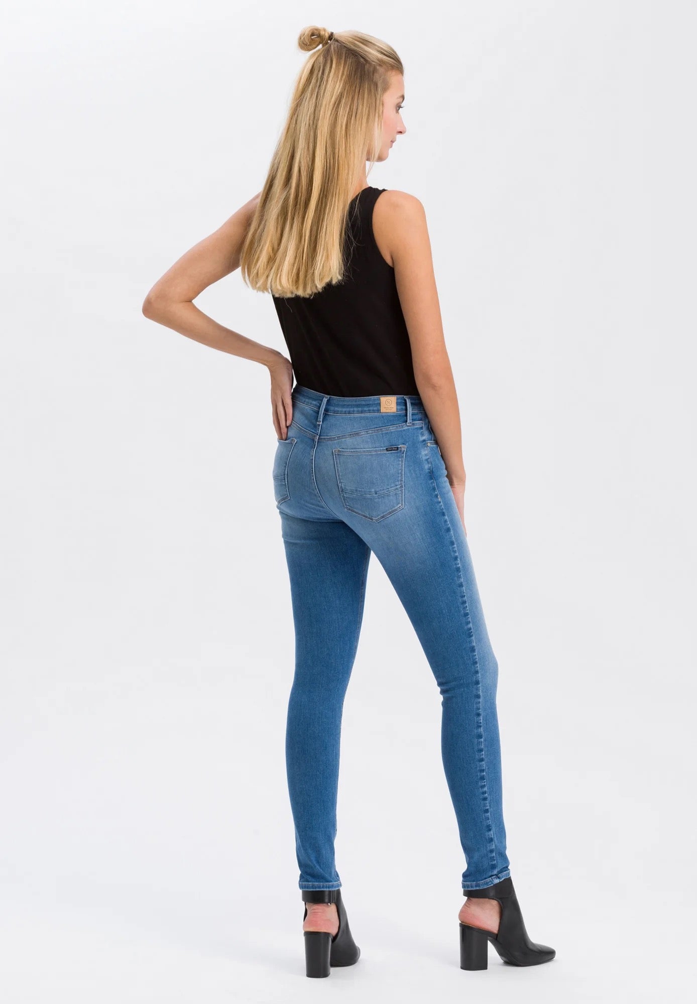 Cross Jeans  Damen Alan - Skinny Fit -light blue
