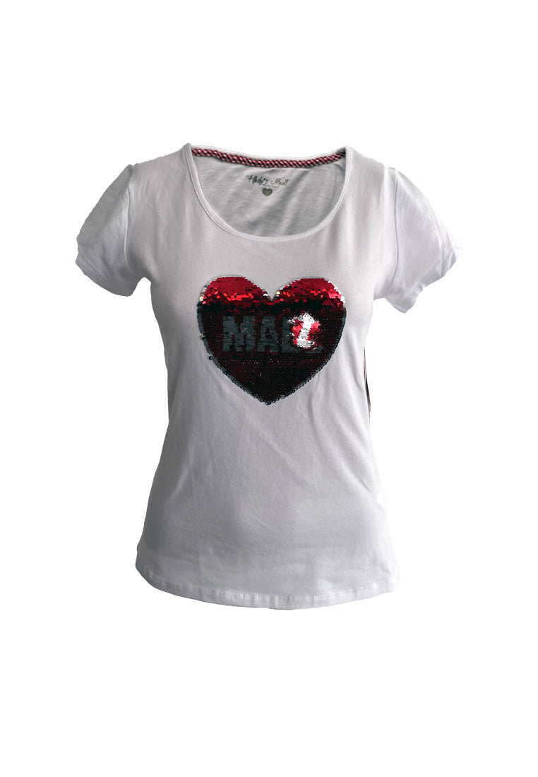 Hailys Damen T-Shirt mit Print