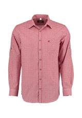 OS Trachten Herrenhemd 1/1 Arm Regular Fit