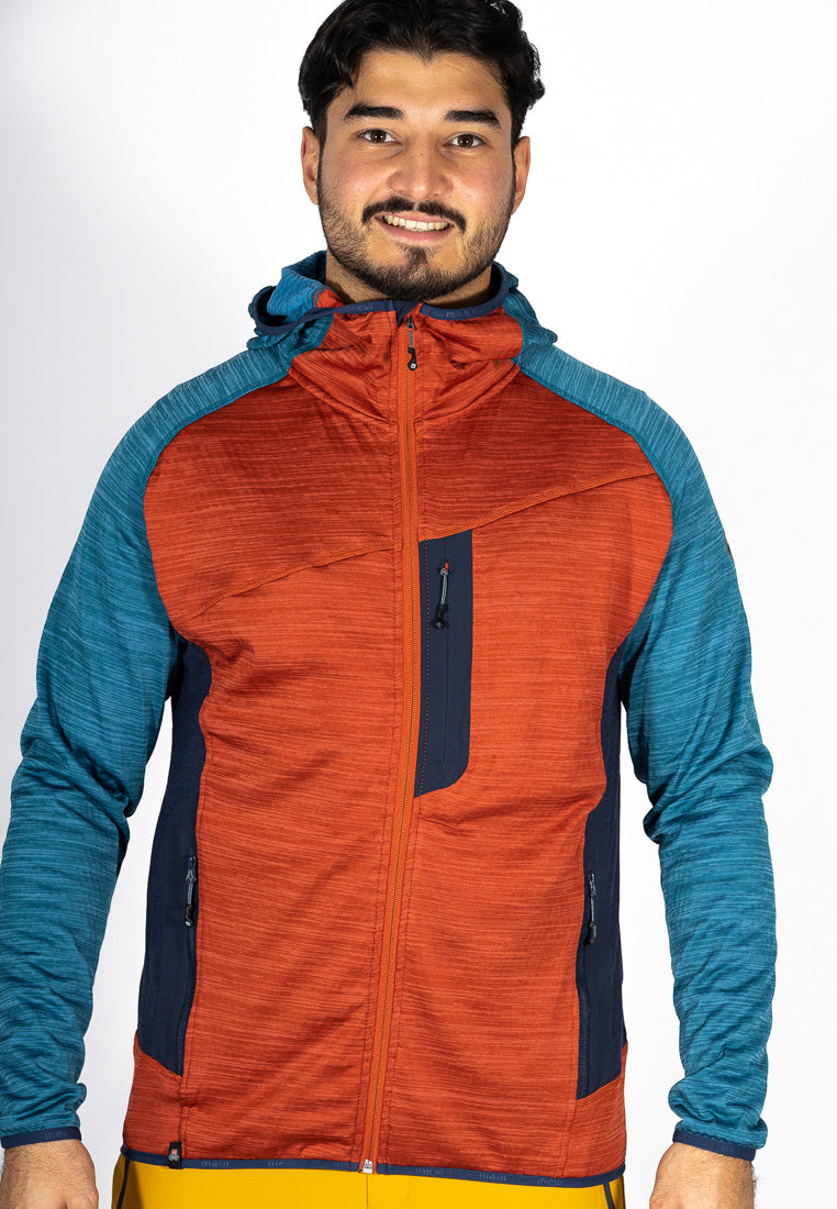 Maul Sport Herren  Fleecejacke mit Kapuze Kahlersberg