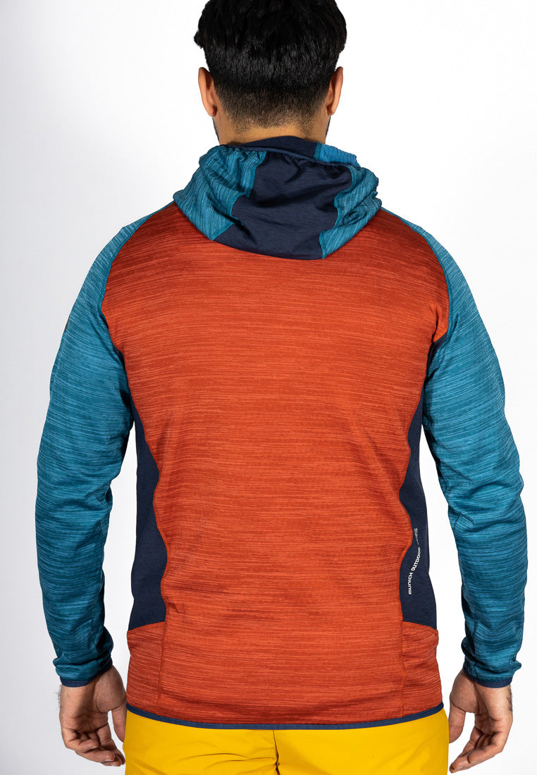 Maul Sport Herren  Fleecejacke mit Kapuze Kahlersberg
