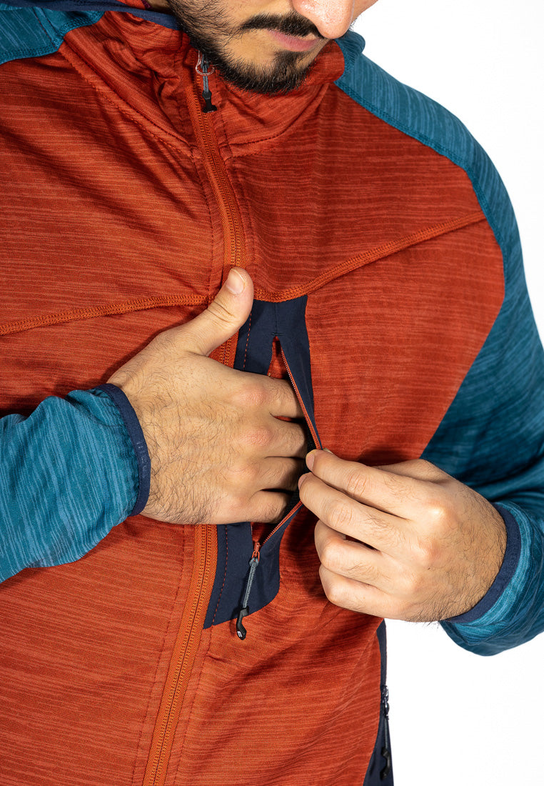 Maul Sport Herren  Fleecejacke mit Kapuze Kahlersberg