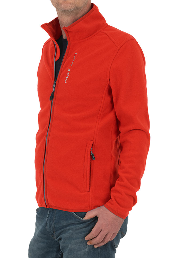 Pro X Herren Fleecejacke OHIO  2220 rot