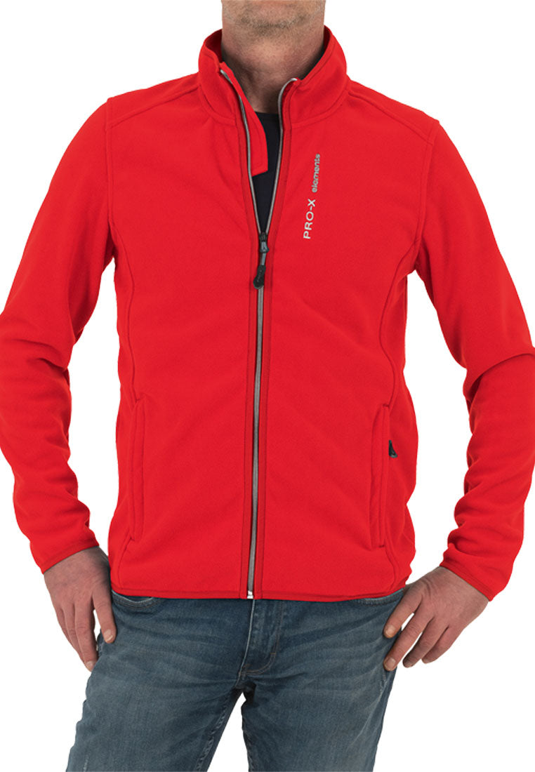 Pro X Herren Fleecejacke OHIO  2220 rot