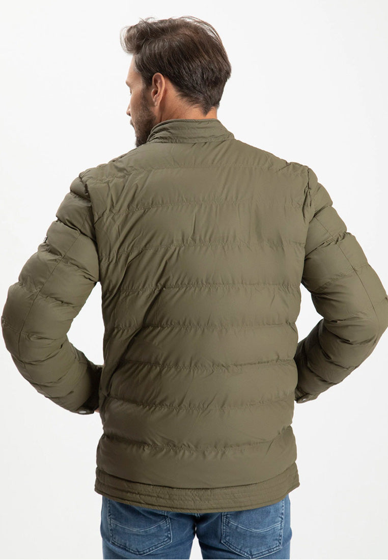 Cross Jeans Herren Übergangsjacke  mit Stehkragen