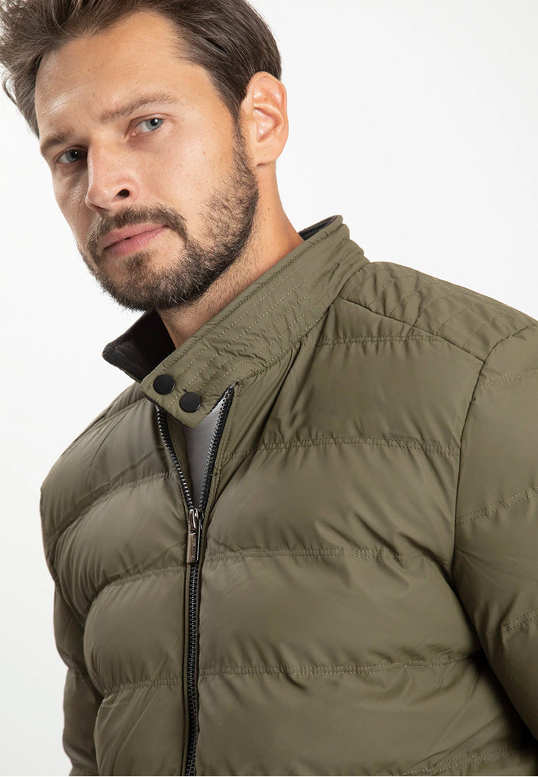 Cross Jeans Herren Übergangsjacke  mit Stehkragen