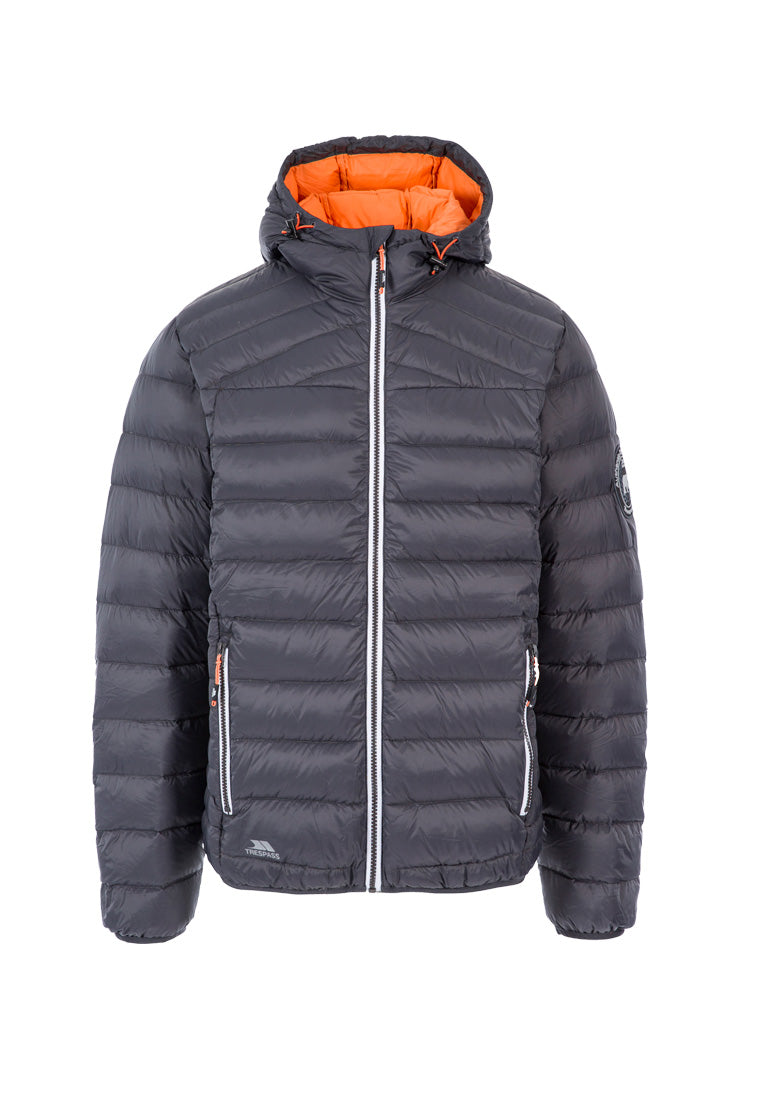 Trespass Herren Echtdaunenjacke mit Kapuze WHITMAN II
