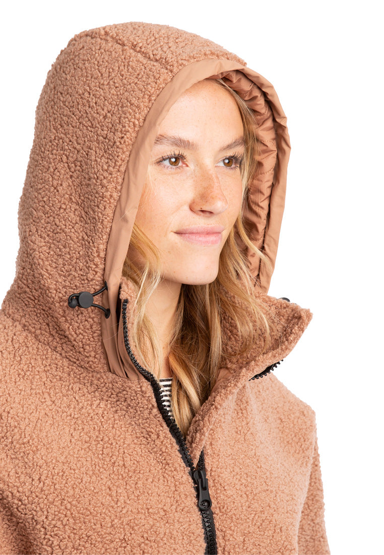 Tresspass Damem Oversize Sherpajacke BURLY