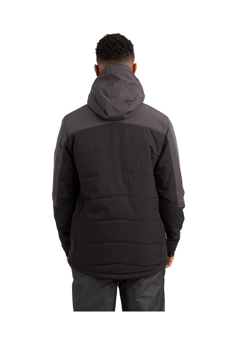 Trespass Herren Skijacke mit Kapuze und Schneefang BOWIE
