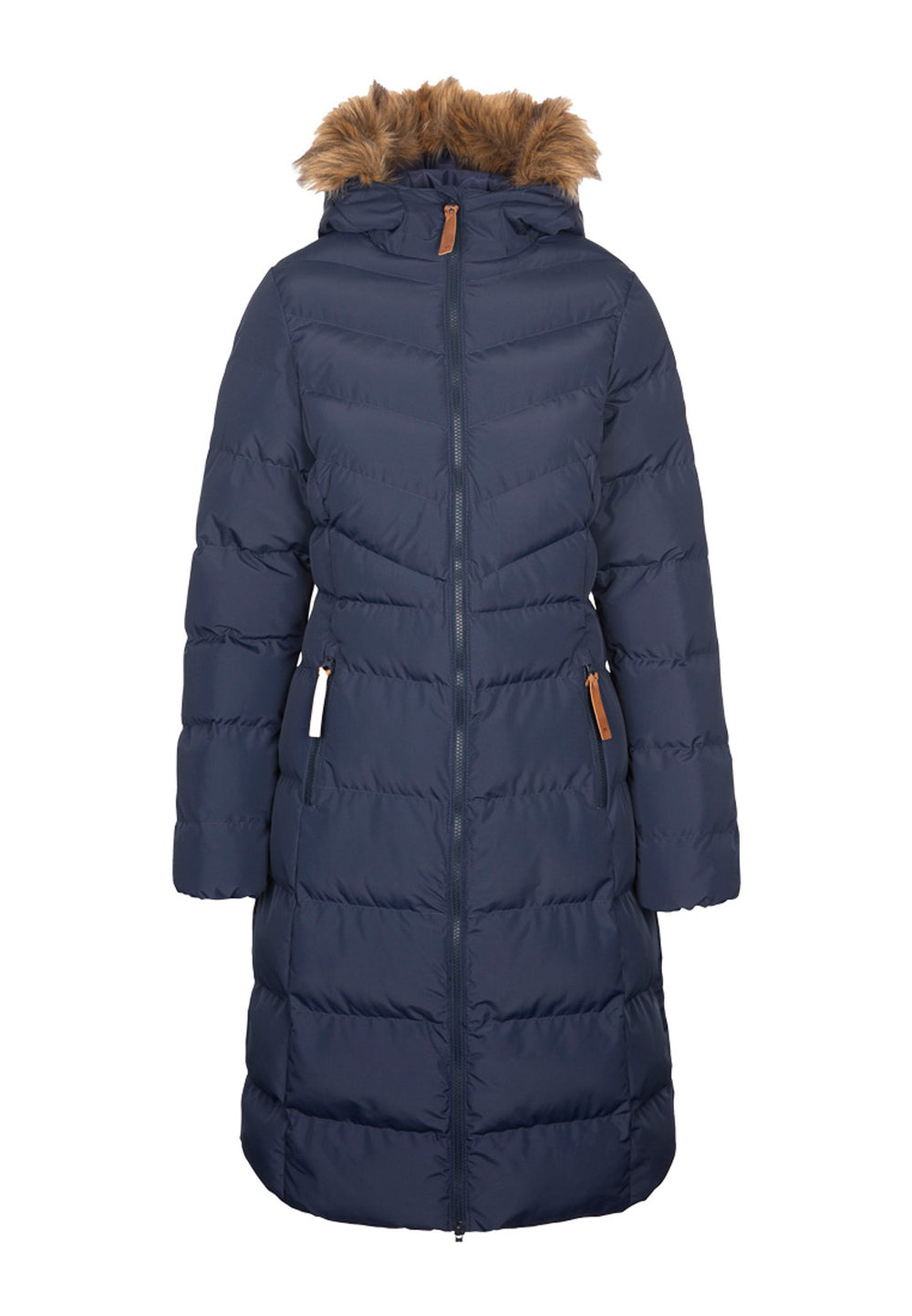 Trespass Damen Outdoormantel mit Fellkapuze AUDREY