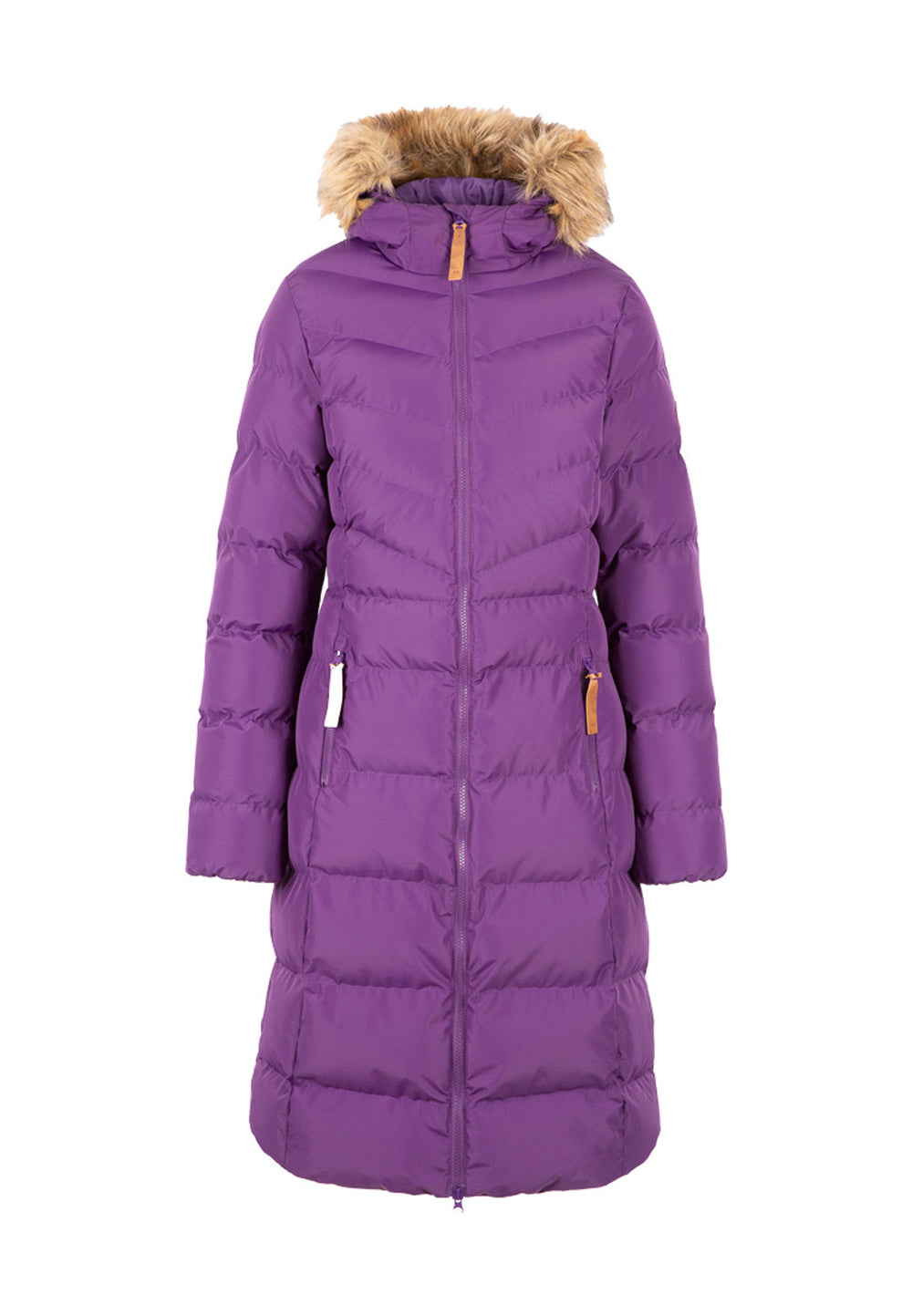Trespass Damen Outdoormantel mit Fellkapuze AUDREY