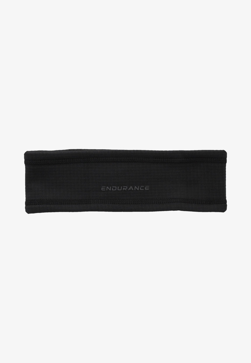 Endurance Unisex Stirnband schwarz