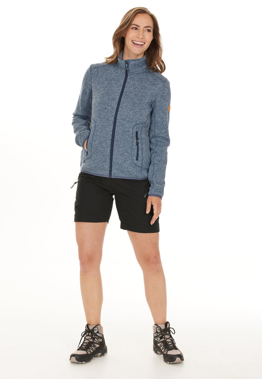 Whistler Damen Strickfleecejacke