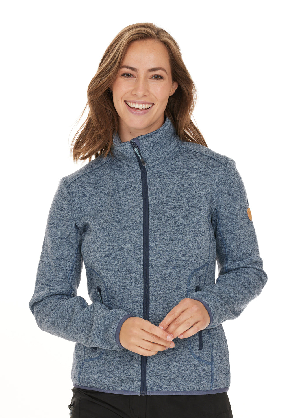 Whistler Damen Strickfleecejacke