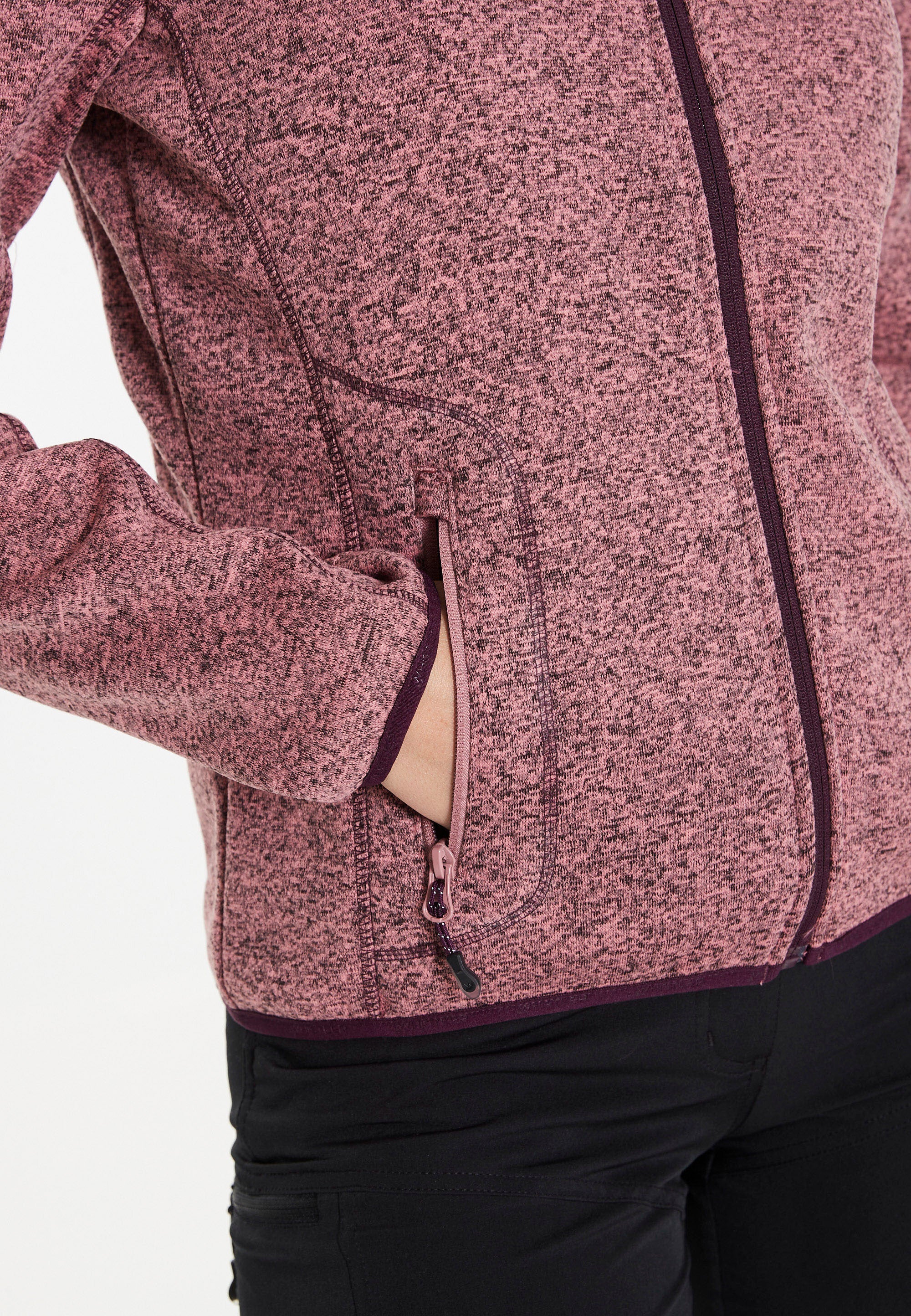 Whistler Damen Strickfleecejacke