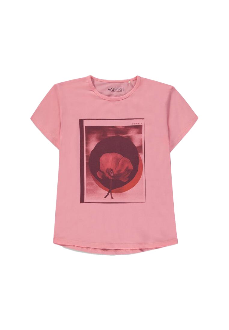 Esprit T-Shirt 1/4 Arm, pastel pink-rose