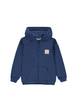 Esprit Sweatjacke 1/1 Arm m. Kapuze, blue-blue