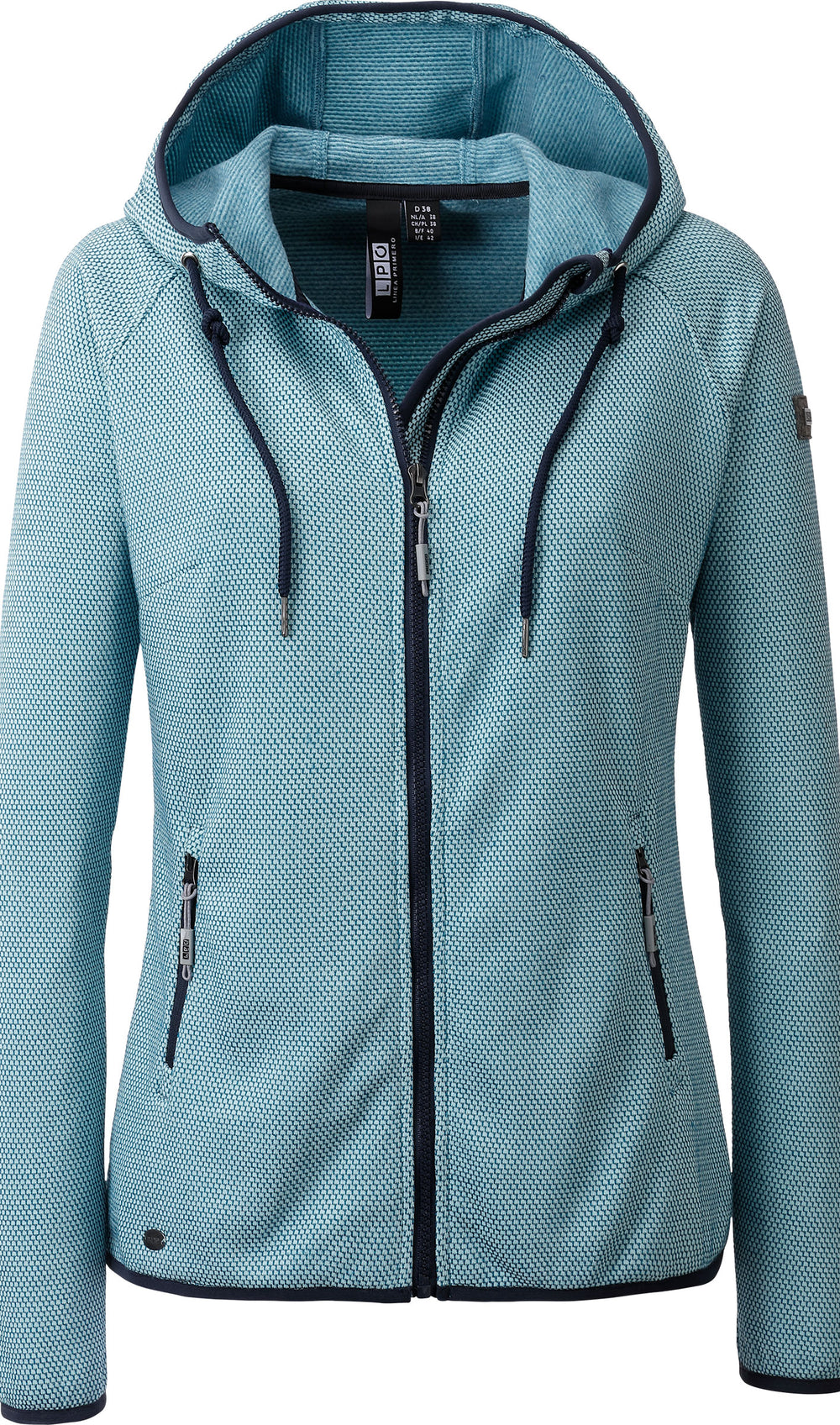 LPO Damen Strickjacke mit Kapuze Xana