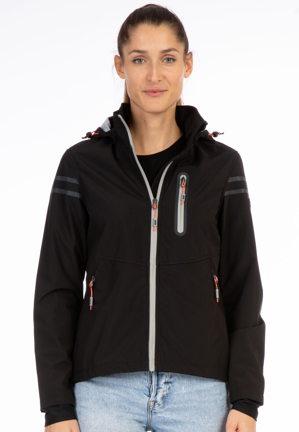 LPO Damen Softshelljacke mit Kapuze Vanessa