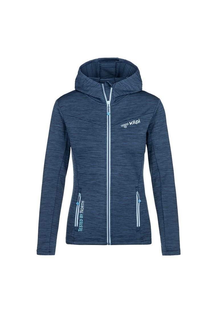 Kilpi Damen Fleecejacke Sevelen-W mit Kapuze