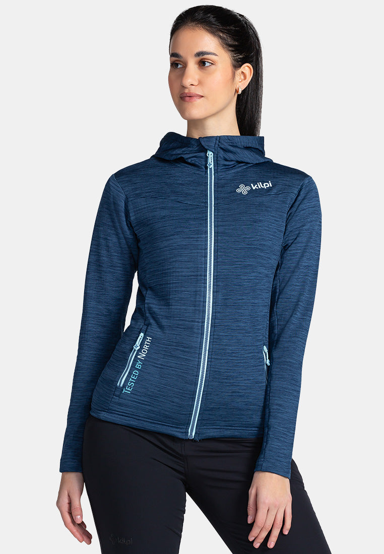 Kilpi Damen Fleecejacke Sevelen-W mit Kapuze