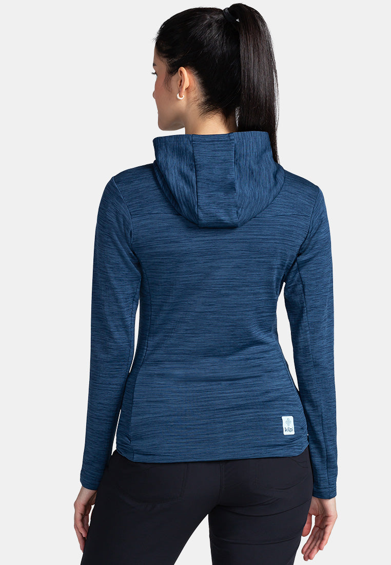 Kilpi Damen Fleecejacke Sevelen-W mit Kapuze