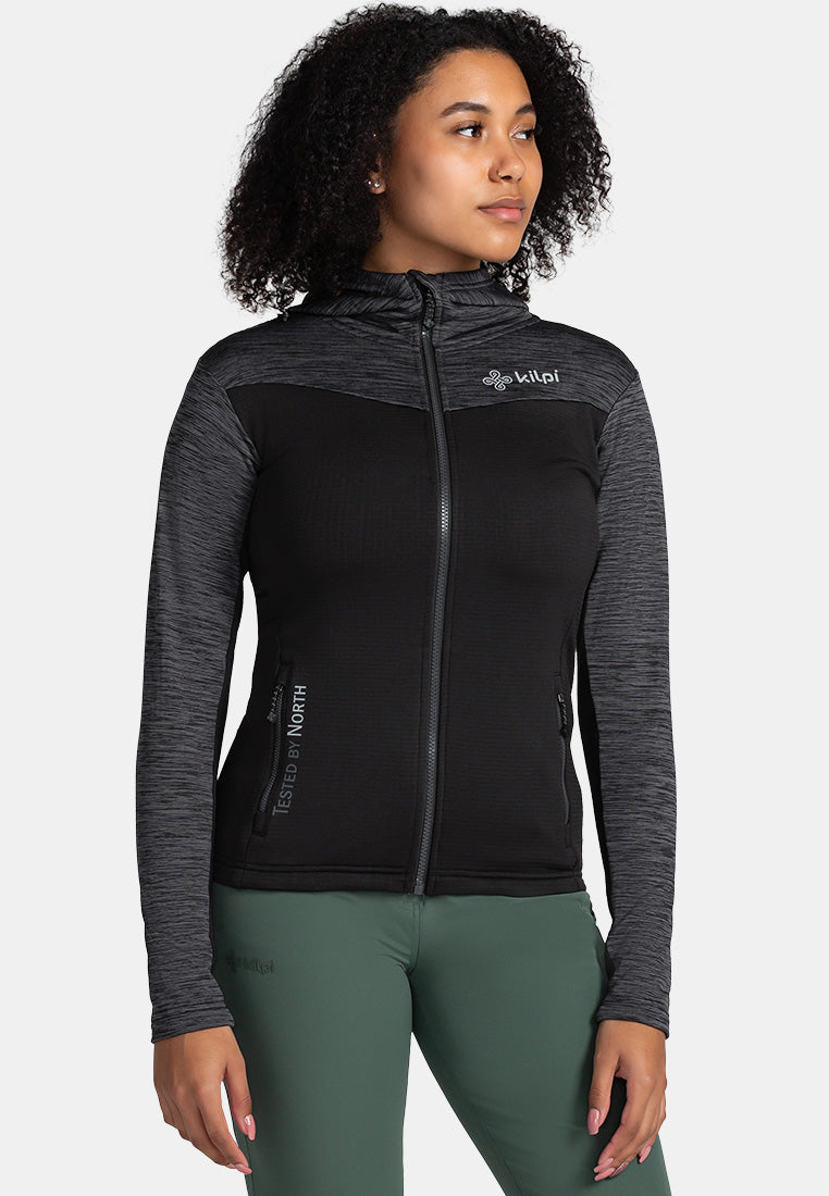 Kilpi Damen Fleecejacke Sevelen-W mit Kapuze