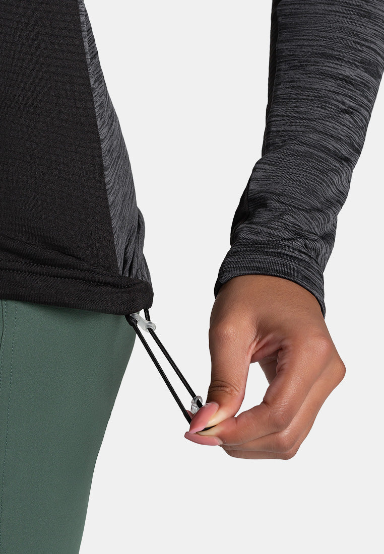 Kilpi Damen Fleecejacke Sevelen-W mit Kapuze