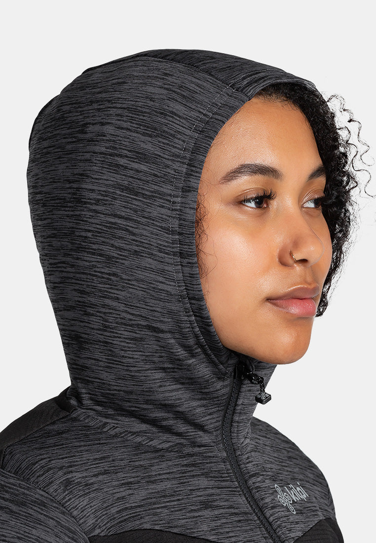 Kilpi Damen Fleecejacke Sevelen-W mit Kapuze