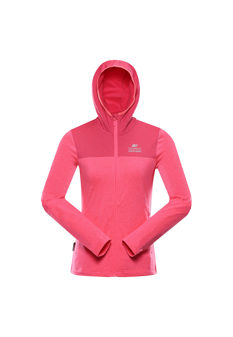 Alpine Pro Damen Sport Midlayer mit Kapuze Fanca